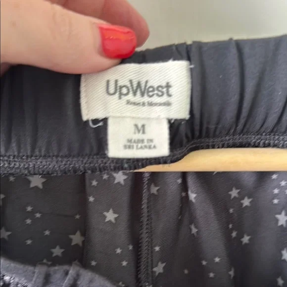 UpWest Black Starry Pajama Pants - Picture 2 of 4